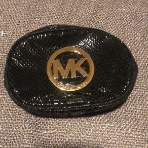 Michael Kors Python Black Cosmetic Case